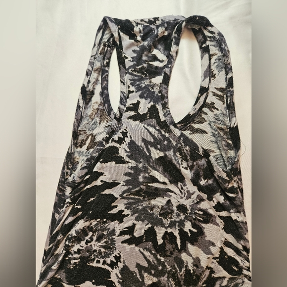 Monteau Los Angeles Womens Black & Gray Racerback Tank Maxi Dress Size Medium - Picture 10 of 12